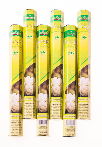 Благовония угольные Могра15гр/Marigold - Black Incense Sticks - Mogra 15GM