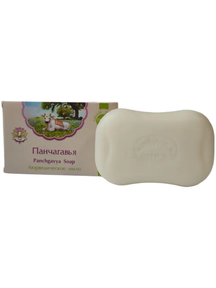 Аюрведическое мыло Панчагавья / Премиум / 75 г / LALITA®