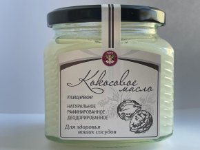 Кокосовое пищевое рафинированное (деодорированное) масло / 330 г / стекло / LALITA®