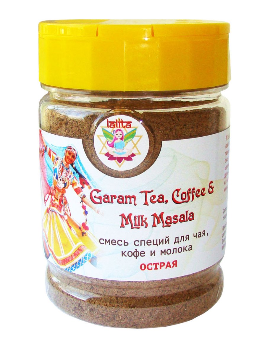 Смесь специй для чая, кофе и молока / Острая / 100 г / пл. уп. флип крышка / LALITA®