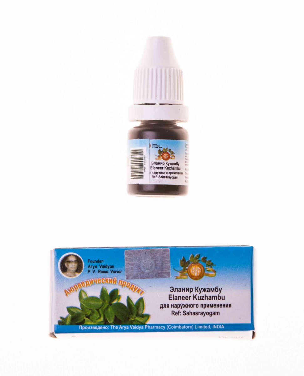 Эланир кужамбу 5 мл/Elaneer kuzhambu 5ml/Индия/AVP