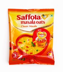 АКЦИЯ! 1+1 Саффола Масала Оутс классические, хлопья из 100% цельного овса, 39 г / Oats Classic