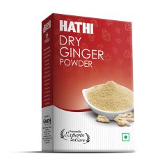 Ginger Powder / Имбирь сушеный молотый / 100 г / коробка / HATHI MASALA