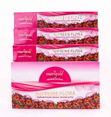 Благовония масала Флора 15гр/Marigold - Natural Incense Sticks - Flora 15GM