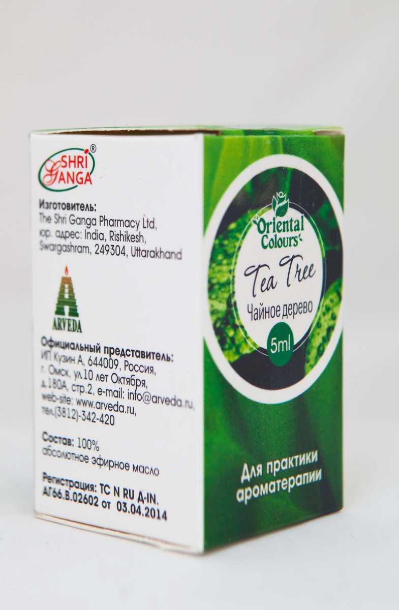 Чайное дерево/Tea Tree Шри Ганга 5 мл