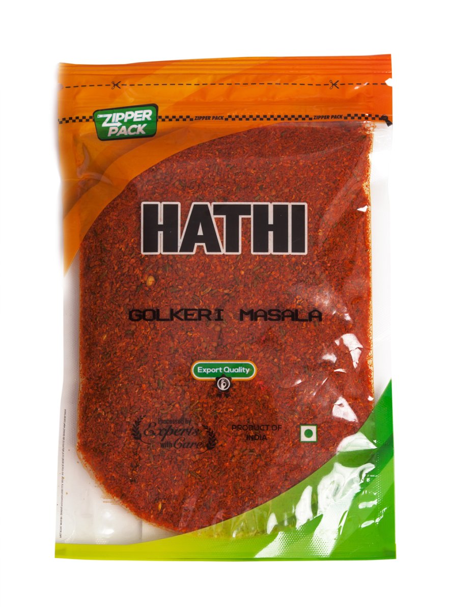Golkeri Masala (Mix) / Смесь специй Голкери / 200 г / пакет / HATHI MASALA