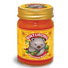 Красный разогревающий бальзам с Чили перцем, 50гр/Binturong Warming Balm