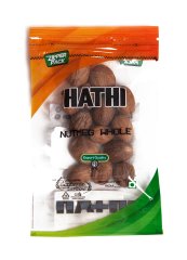 Nut Meg / Мускатный орех целый / 50 г / пакет / HATHI MASALA