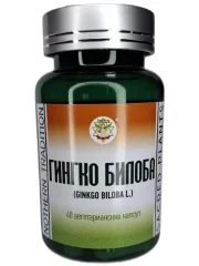 Гингко билоба / Ginkgo biloba / NOTHERN TRADITION / 40 вегетарианских капсул / ПЭТ-тара / LALITA®