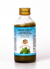 Малатьяди Ойл на основе кокосового масла 200 мл/ Malathyadi co.oil 200 ml/ Индия/AVP