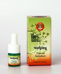 Чабрец (эфирное масло) / Thymus Serpyllum / 5 мл / стекло / Prana Healing / LALITA®