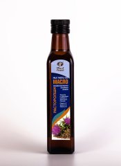 Масло пищевое из семян расторопши нерафинированное первый холодный отжим / Milk thistle oil / 250 мл / стекло / Marc Ji Products®