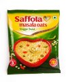 АКЦИЯ! 1+1 Саффола Масала Оутс Вегги Твист, хлопья из 100% цельного овса, 39 г / Oats Veg Twis
