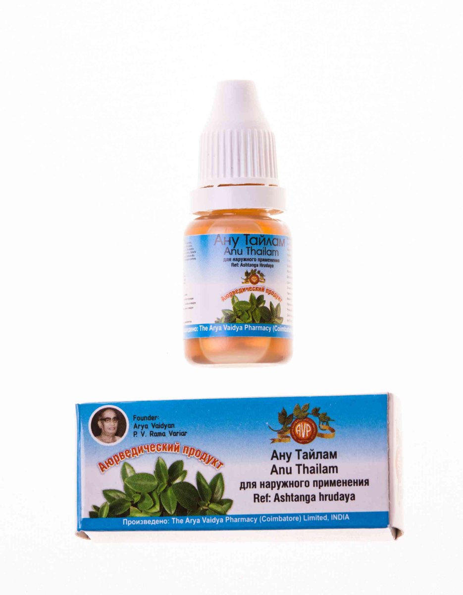 Ану Тайлам 10 мл/ Anu Thailam 10ml/ Индия/AVP