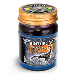 Черный бальзам с ядом Скорпиона, 50гр/Binturong Black Balm with Scorpion venom