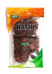 Star Anis / Бадьян (Звездчатый анис) целый / 50 г / пакет / HATHI MASALA