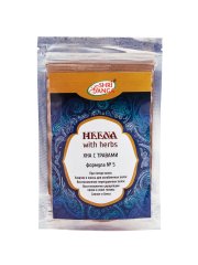 Хна натуральная с травами «При потере волос» (аюрведическая формула №5), 100 г / Shri Ganga®