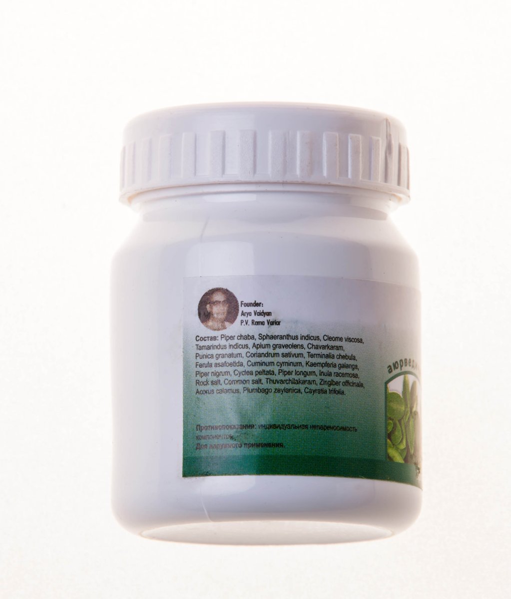 Хингвачади чурна 25гр/Hinguvachadi choornam 25gr/Индия/AVP