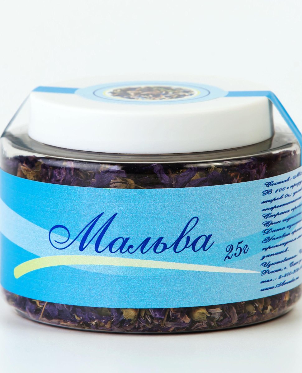 Мальва цветки, 25 г / Арведа