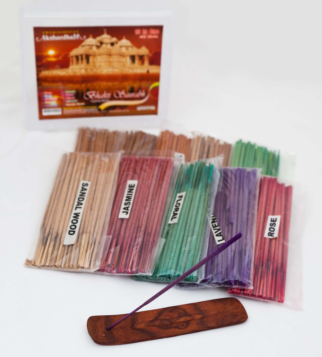 Bhakti Saurabha (10in1) (Container)//Бхакти Сурабха (10в1) (контейнер) 400 sticks/ шт.