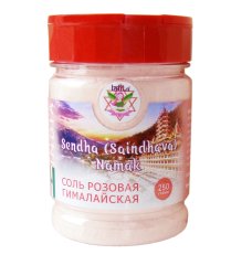 Соль розовая гималайская (Sendha (Saindhava) namak), 250 г, пл/уп.флип/крышка LALITA®