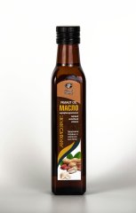 Арахисовое пищевое масло нерафинированное первый холодный отжим / Peanut Oil / 250 мл / стекло / Marc Ji Products®