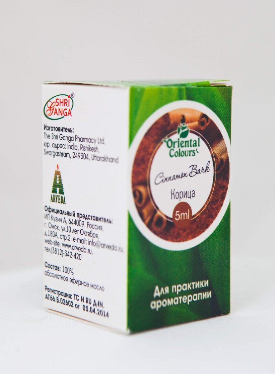 Корица/Cinnamon Bark Шри Ганга 5 ml