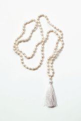 Чётки из жемчуга, 108 бусин / Индия