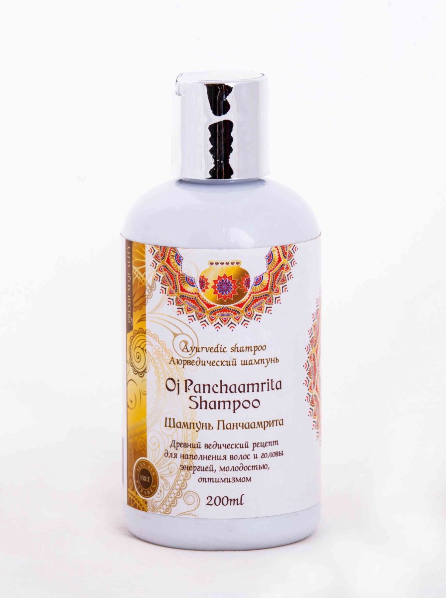 Шампунь Одж Панчаамрита 200 гр (Oj Panchaamrita Shampoo)