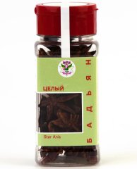 Бадьян целый, 25 г, пл/уп-ка флип/крышка LALITA®