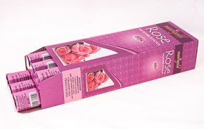 Благовония угольные Роза 15гр/Marigold - Black Incense Sticks - Rose 15GM