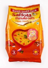 АКЦИЯ! 1+1 Саффола Масала Оутс классические, хлопья из 100% цел. овса, 400 г / Oats Classic