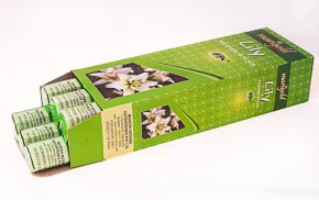 Благовония угольные Могра15гр/Marigold - Black Incense Sticks - Mogra 15GM