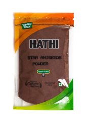 Star Anis Powder / Бадьян (Звездчатый анис) семена молотые / 100 г / пакет / HATHI MASALA