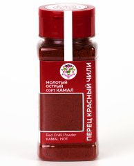 Перец красный чили молотый КАМАЛ ОСТРЫЙ (KAMAL HOT), 80 г, пл/уп-ка флип/крышка LALITA®