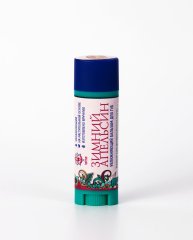 Натуральный увлажняющий бальзам для губ Зимний апельсин, 5 мл / LALITA®
