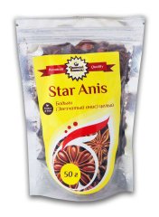 Бадьян (звездчатый анис) целый 50гр/Шри Ганга
