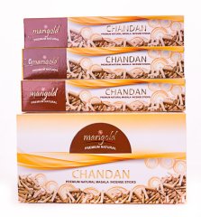 Благовония масала Сандал 15гр/Marigold - Natural Incense Sticks - Sanda 15GMl