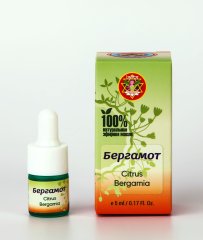 Бергамот (эфирное масло) / Citrus Bergamia / 5 мл / стекло / Prana Healing / LALITA®