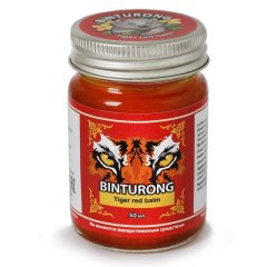 Бальзам Красный Тигр, 50гр/Binturong Tiger red Balm