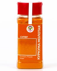 Куркума молотая СУПЕР (SUPER), 80 г, пл/уп.флип/крышка LALITA®