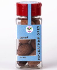 Мускатный орех целый, 70 г, пл/уп-ка флип/крышка LALITA®