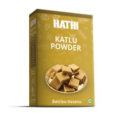Katlu Powder / Смесь специй и аюрведических трав Катлу / 100 г / коробка / HATHI MASALA
